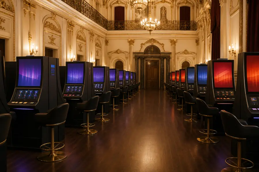 Salon se snídaní bez hostů